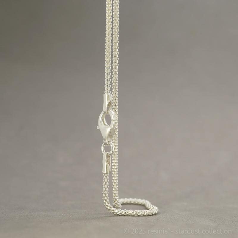Kallisto – 925 Silber Anhänger mit Meteoritenstaub, rund 12 mm – Bild 8