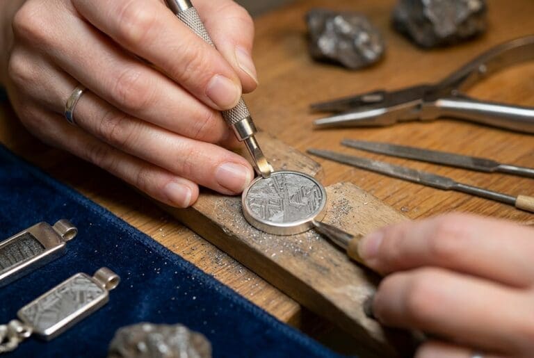 Wie entsteht Meteoritschmuck? Vom Fund bis zum fertigen Schmuckstück